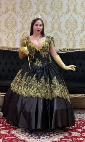 Vestido Mistérios Preto/Dou 230