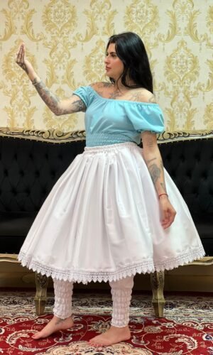 Blusa Piquet Azul 408