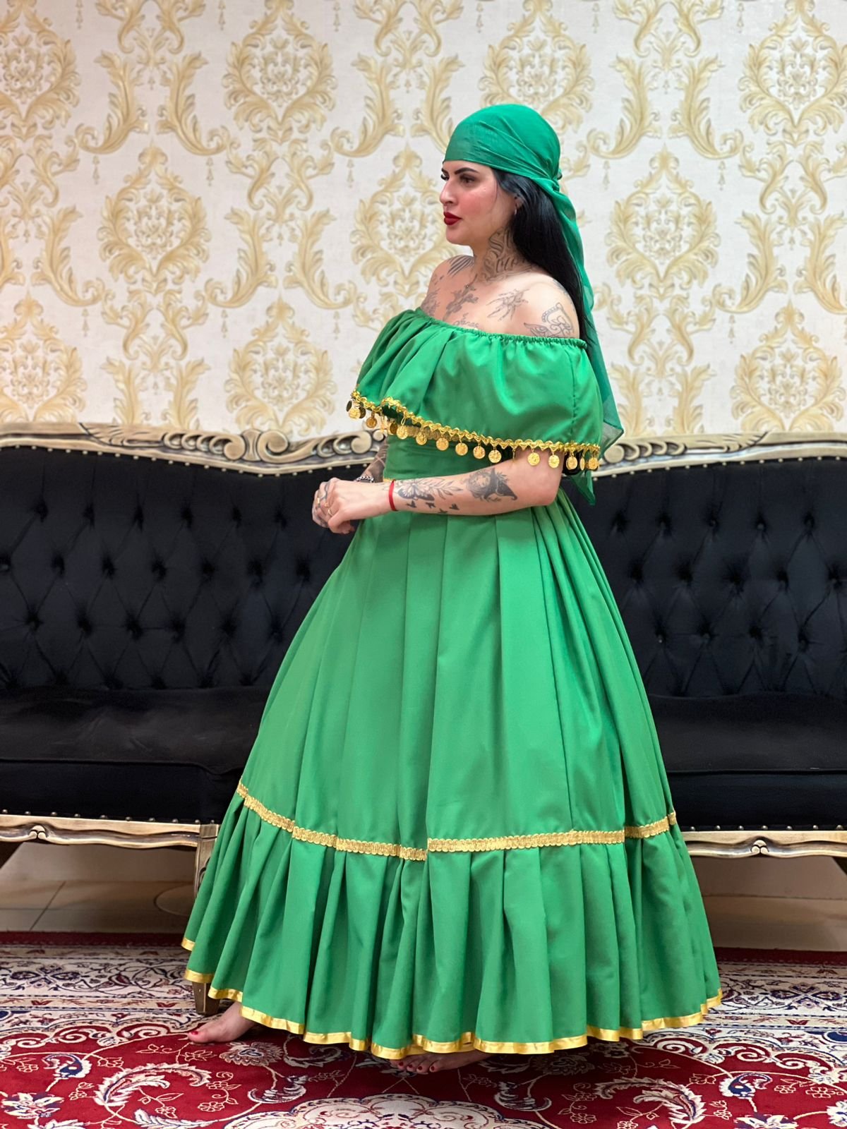 Blusa Moedas Verde/Dou 620