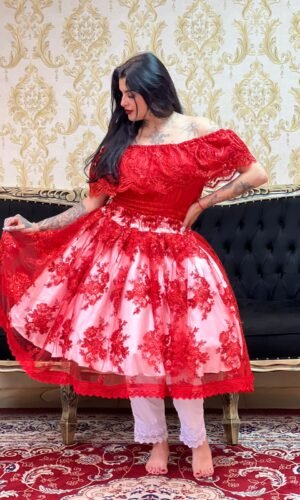 Saia Ori Curta Bco/Verm 071