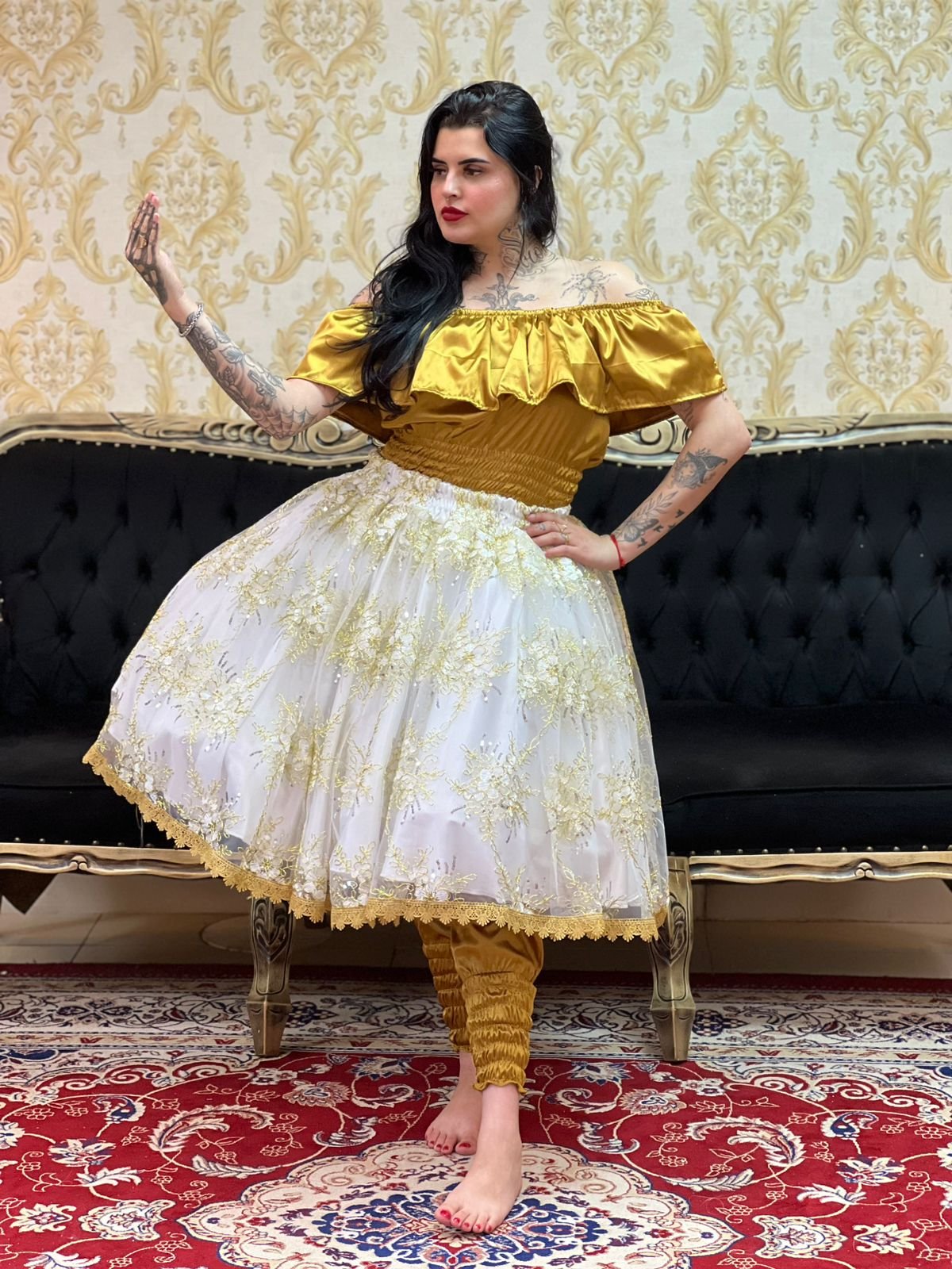 Saia Ori Curta Branco/Dou 062