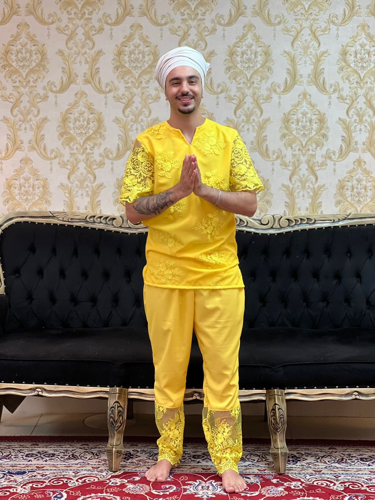 Calça Luxo Amarelo 301