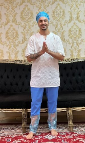 Calça Luxo Azul 413