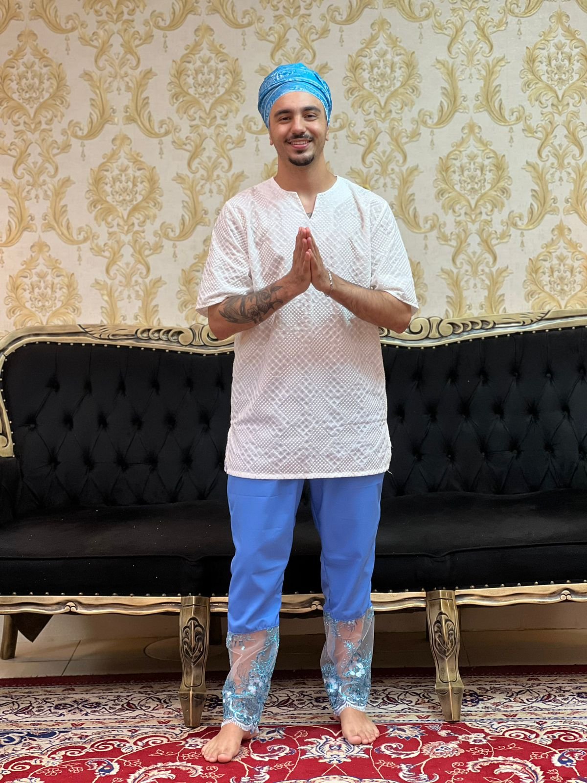 Calça Luxo Azul 413