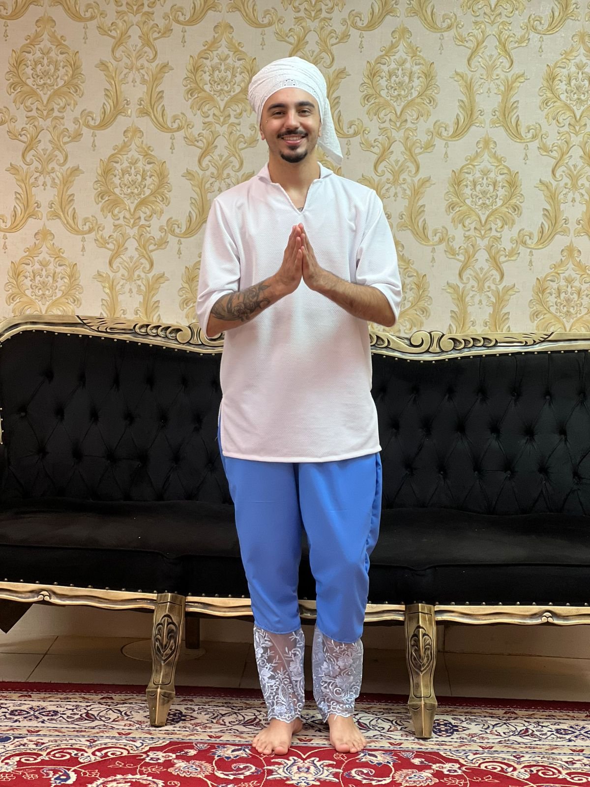 Calça Luxo Azul 413