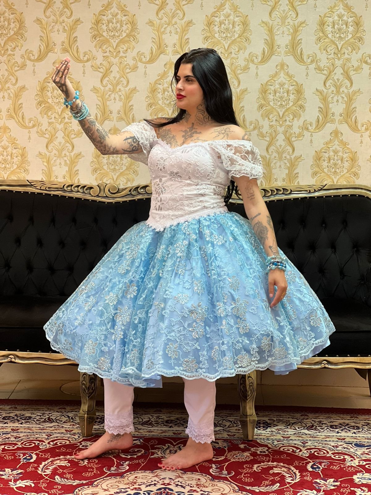 Corpete Bordado Paete Bco/Pta 000