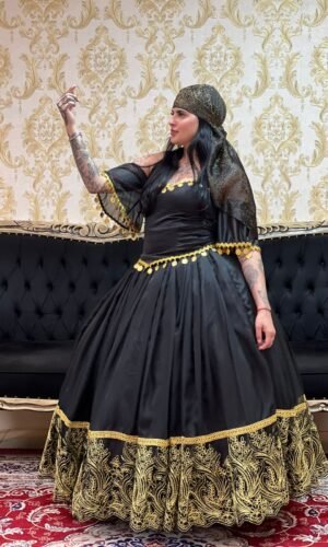 Corpete Safira Preto/Dou 238