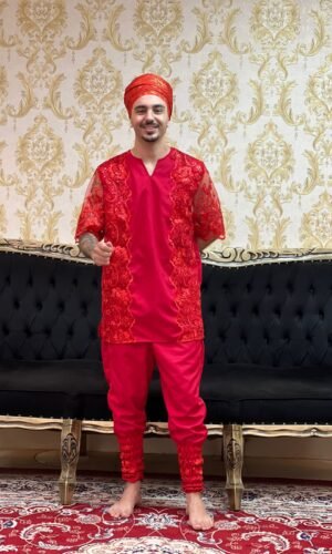 Kafta Luxo Vermelha 110