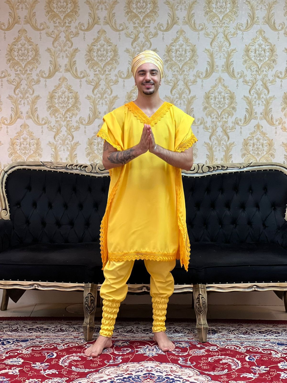 Kafta Tunica Amarelo 305