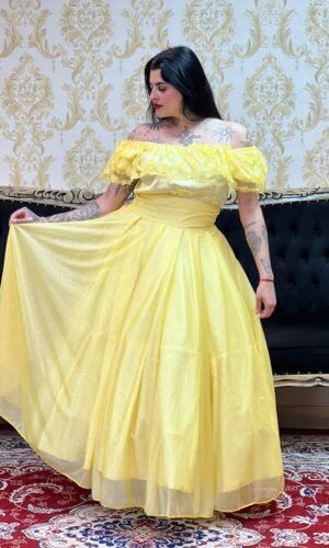 Saia Aurora Longa Amarela 347