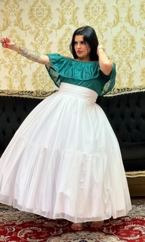 Blusa Aura Brilho Verde Escuro 661