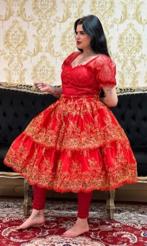 Saia Odara Curta Verm/Dou 145