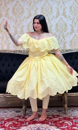 Corpete Broderi Amarelo 306