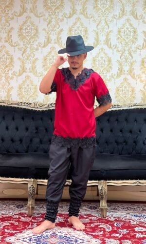 Kafta Axé Verm/Preto 180