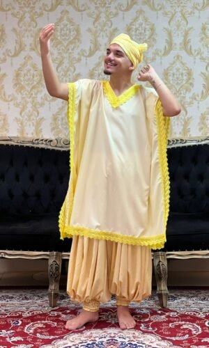 Kafta Tunica Amarelo Claro 335