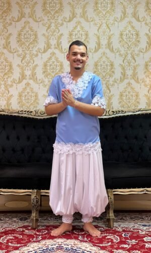 Kafta Axé Azul/Bco 400