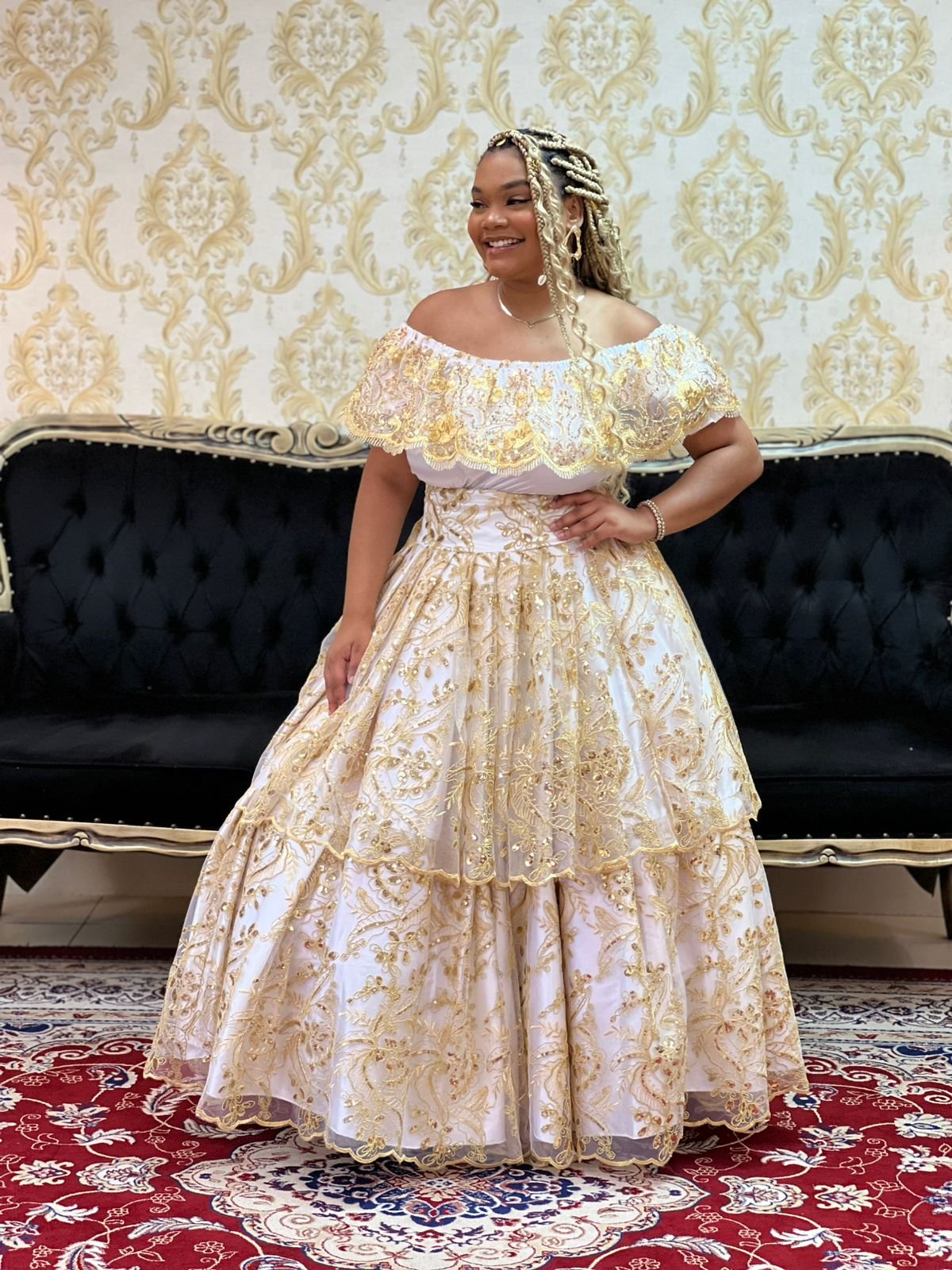 Saia Odara Longa Bco/Dou 063