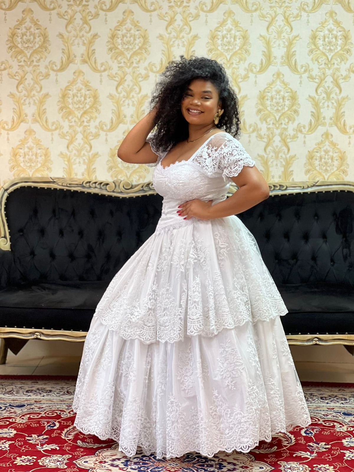 Saia Odara Longa Branca 088