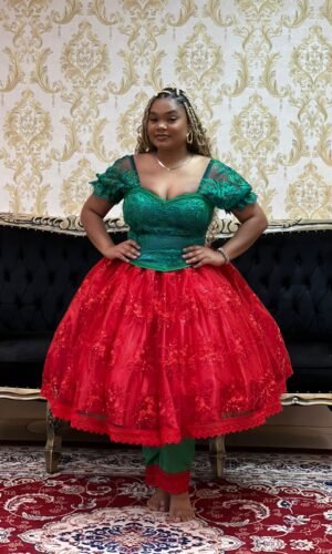 Saia Ori Curta Vermelha 159