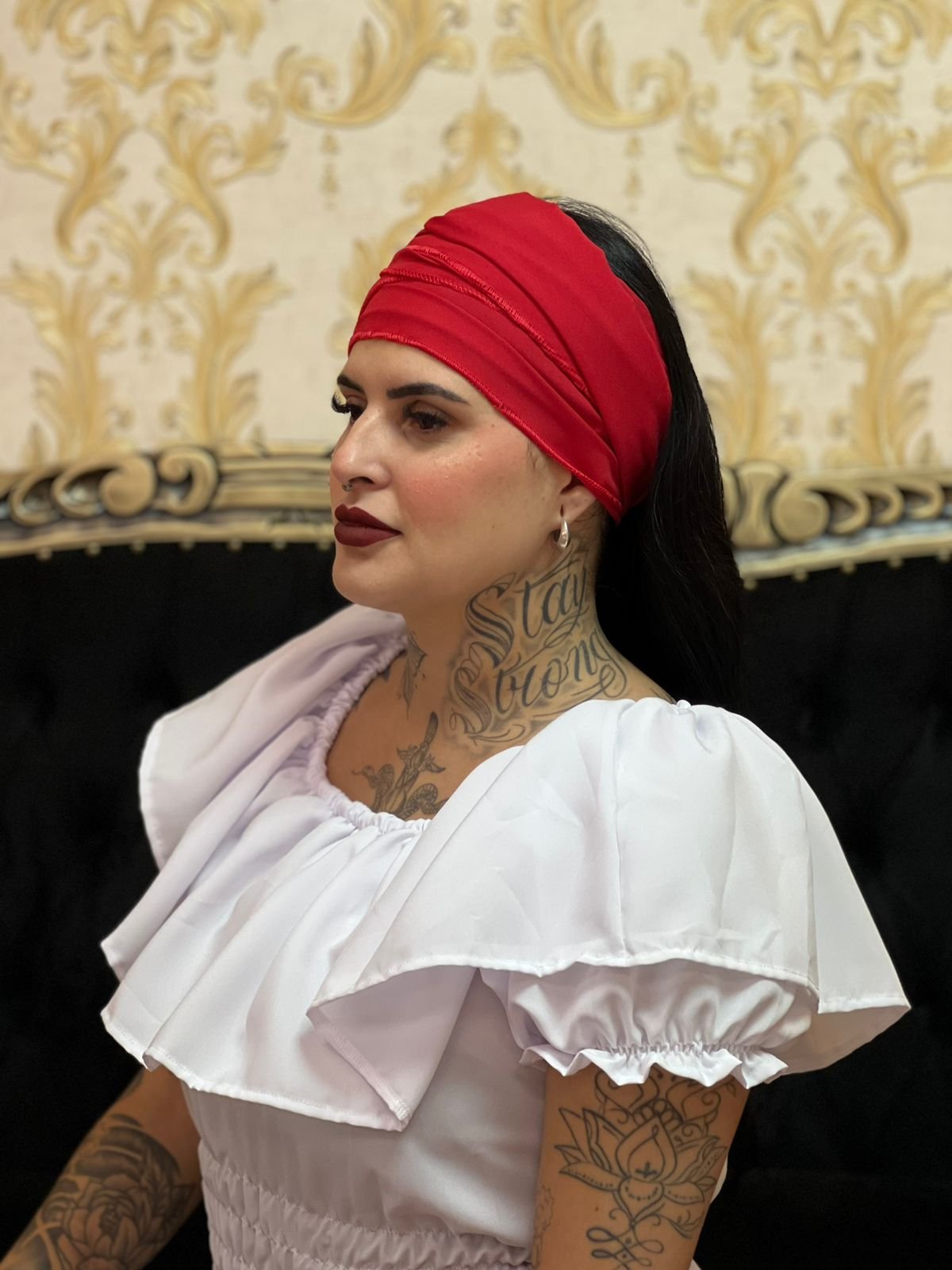 Faixa Oxfor Vermelha 1011