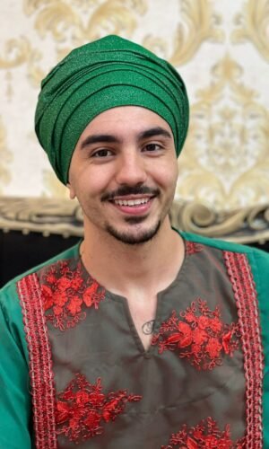 Alaká Brilho Verde/Prata 3067