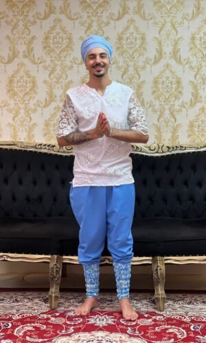 Bombacha Barrada Azul 414