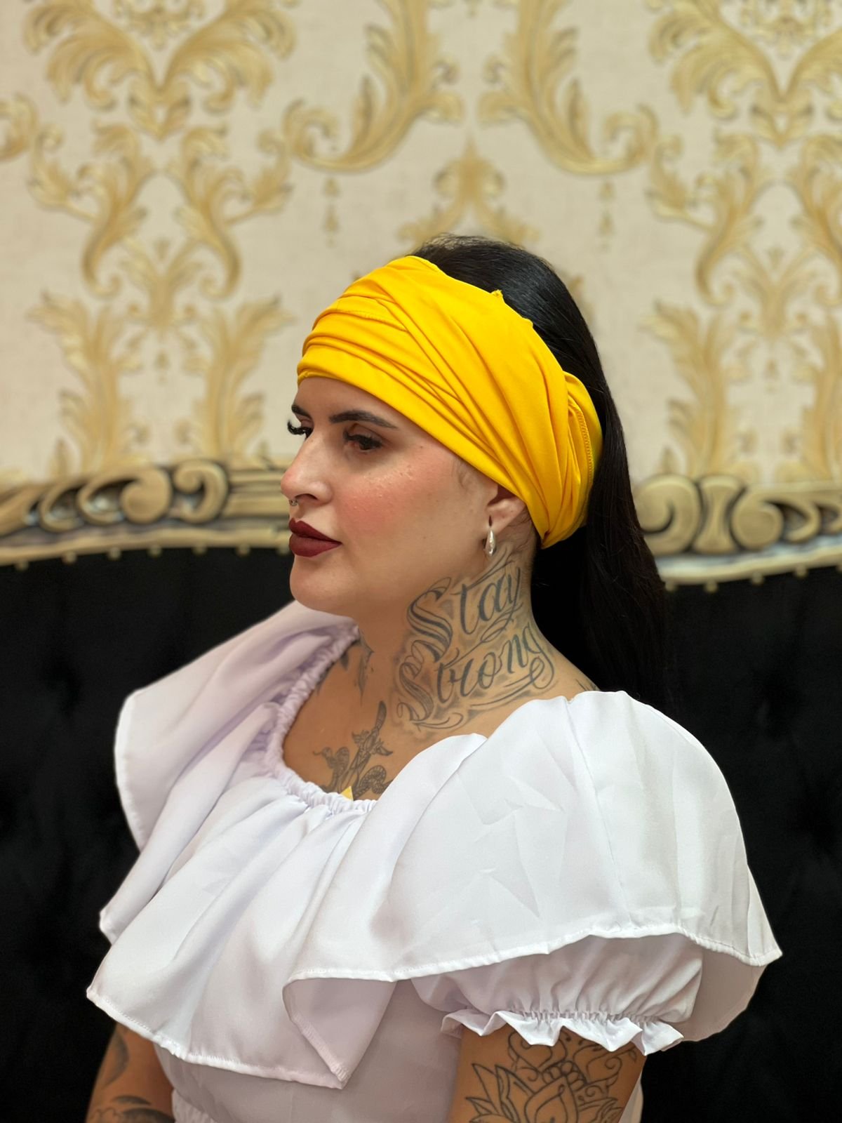 Faixa Oxfor Amarelo 3114