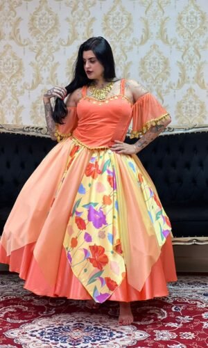 Corpete Safira Salmão/Dou 900