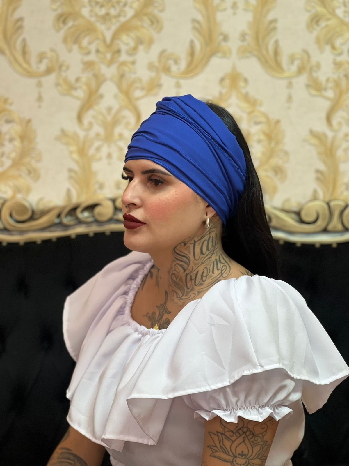 Faixa oxfor Azulão 444