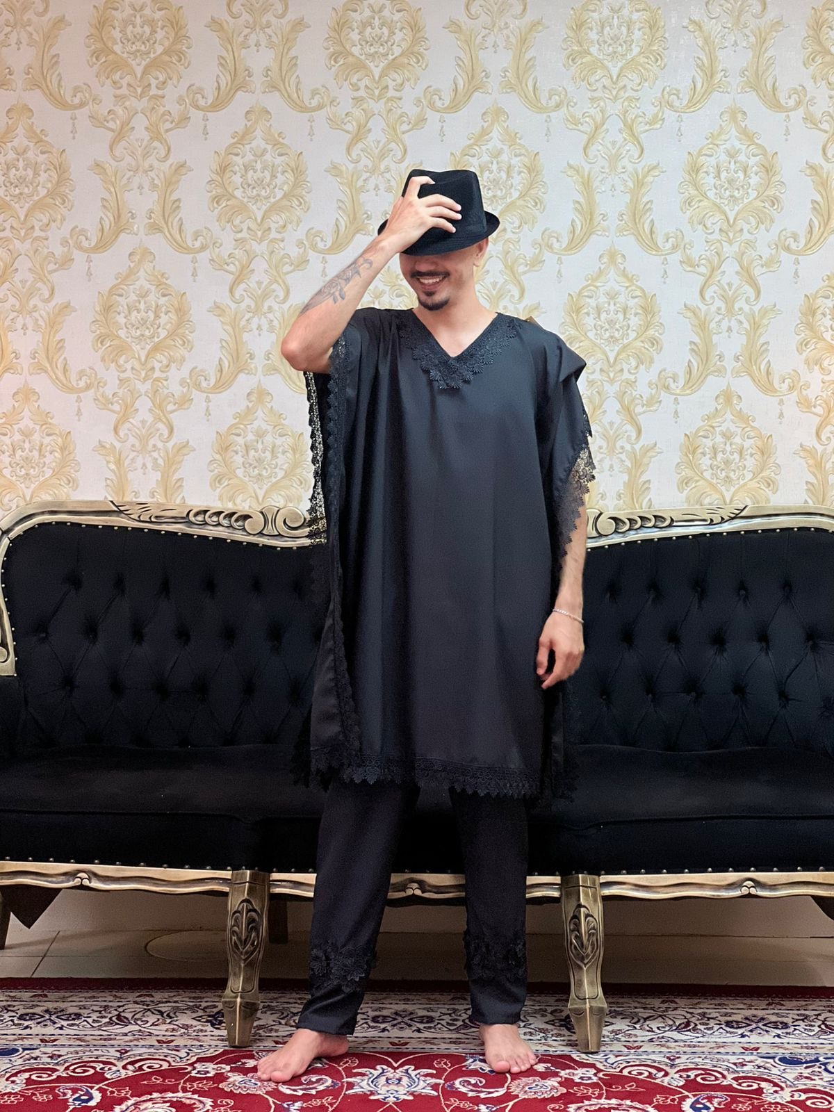 Kafta Tunica Preto 229