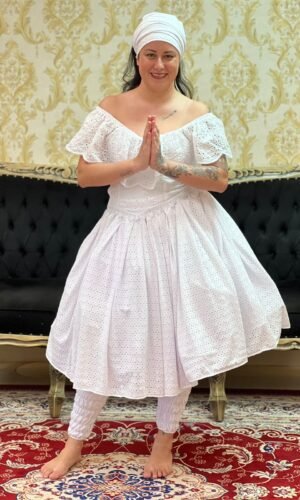 Saia Malha Lazzie Branca 078