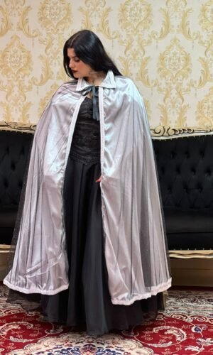 Capa Dupla Brilho Branco/Preto