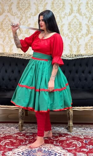 Blusa Laço Vermelho 109