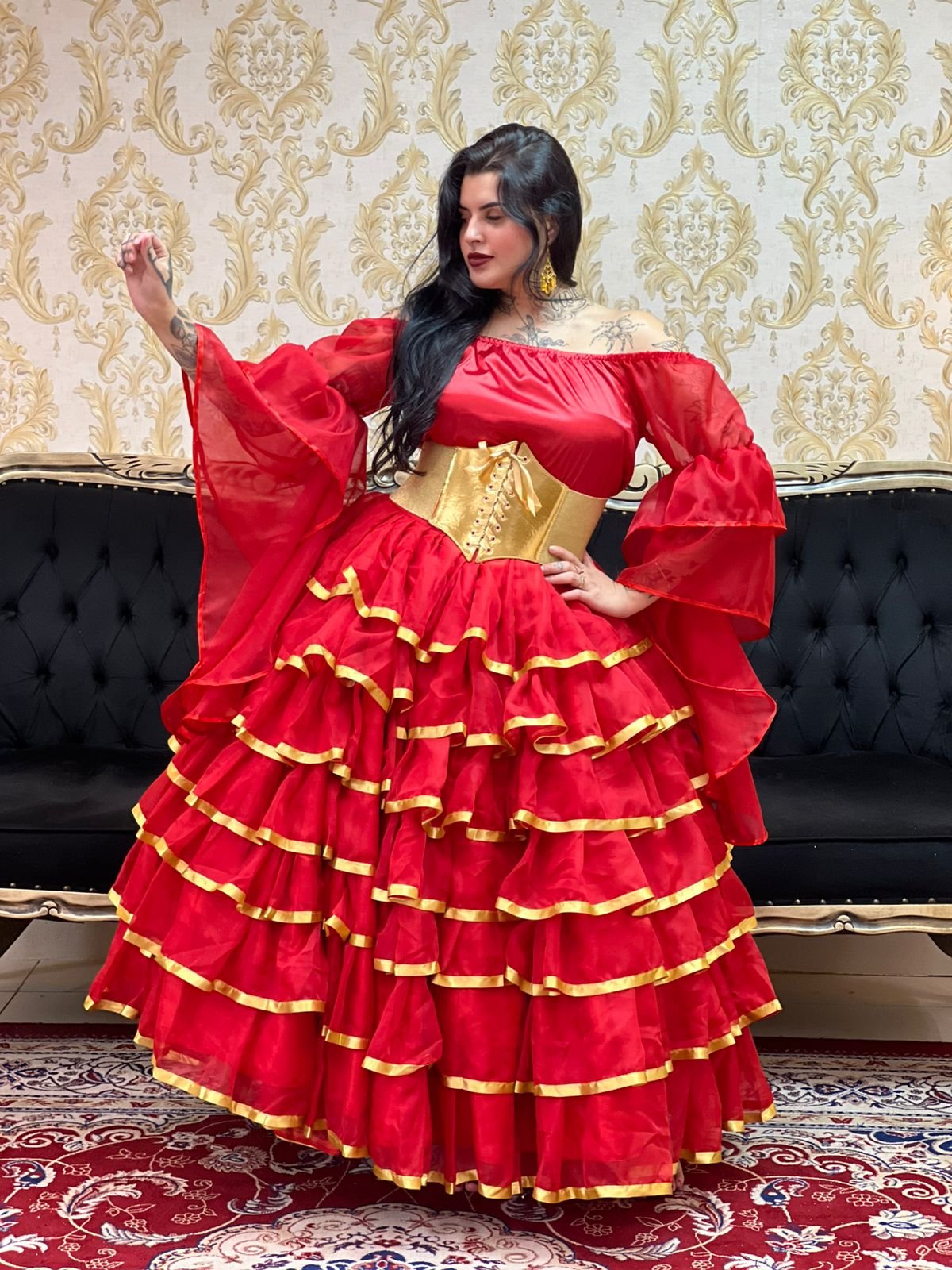 Blusa Puerê Vermelho 151