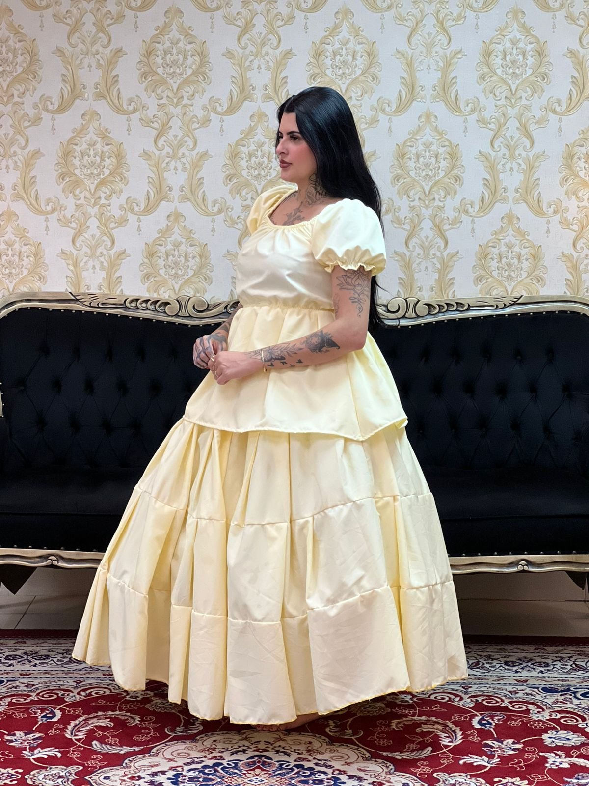 Bata Umbanda Amarela 304