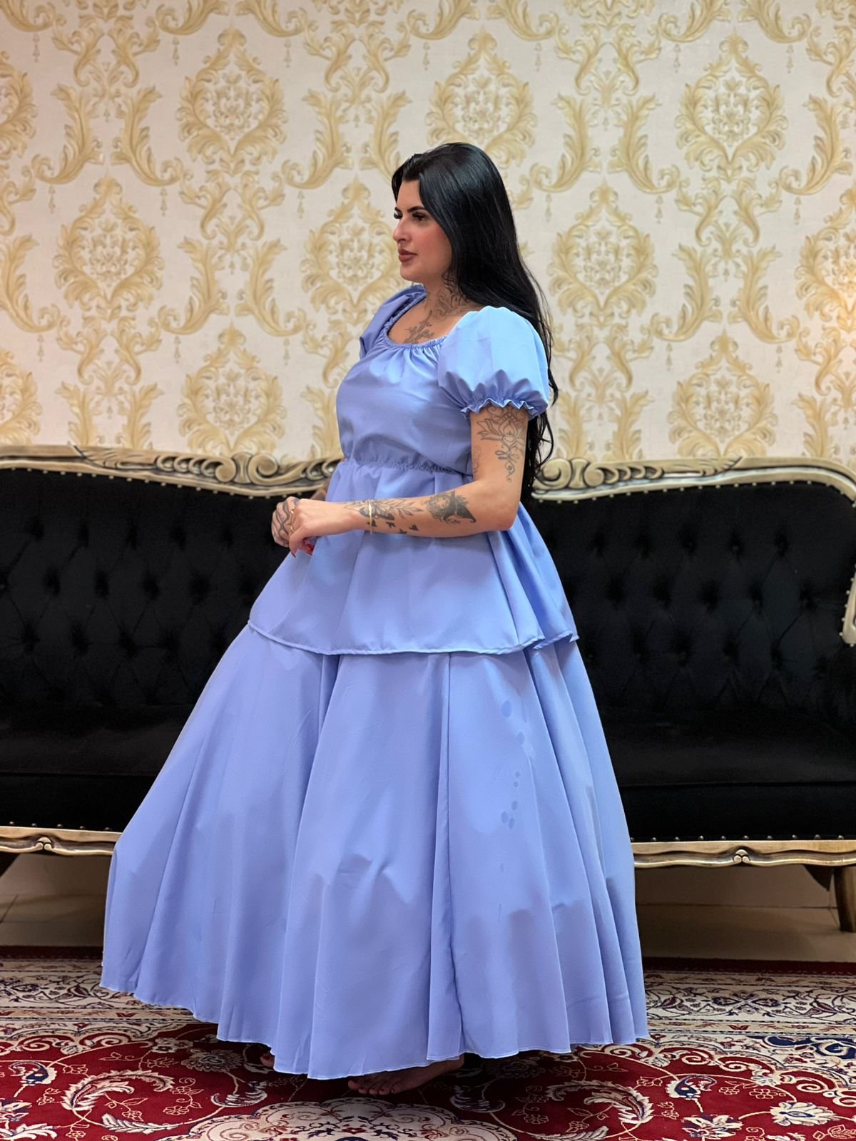 Bata Umbanda Azul 405