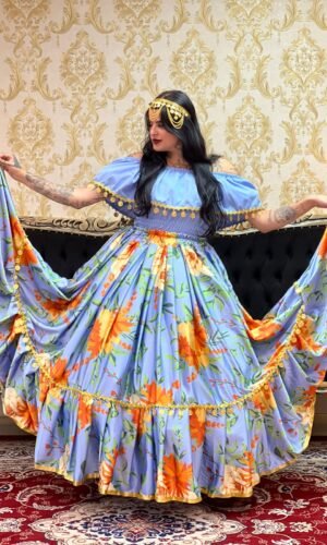 Blusa Moedas Azul/Dou 410