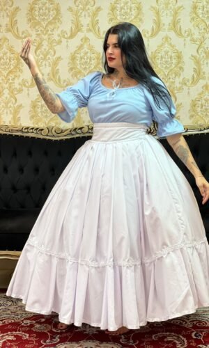 Blusa Laço Azul 411