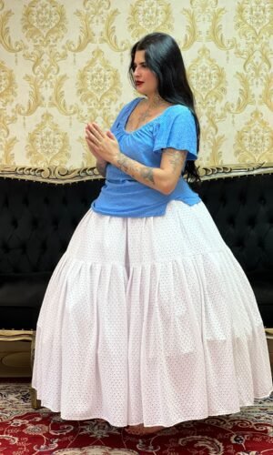 Bata Malha Lazzie Azul 448