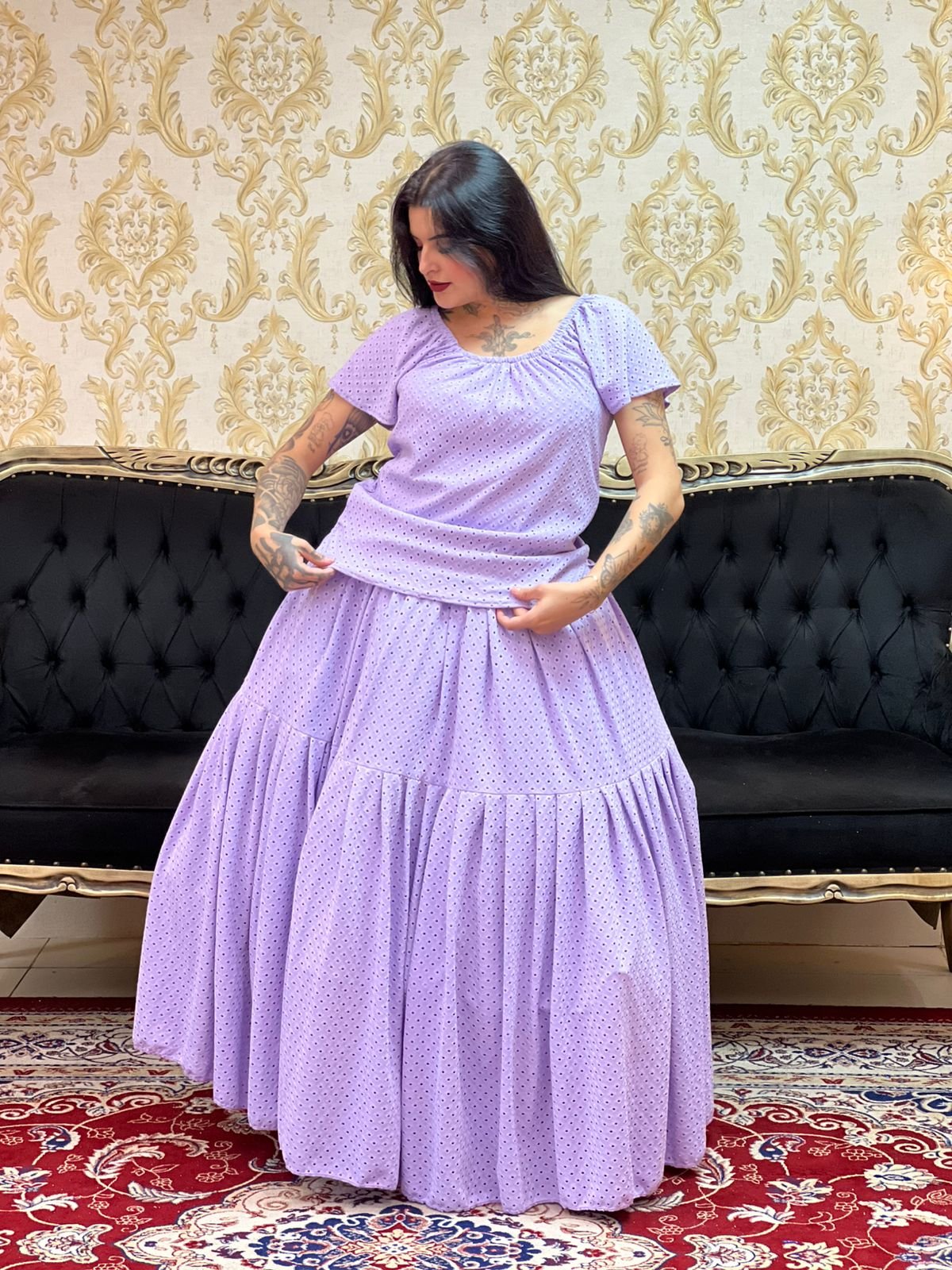 Bata Malha Lazzie Lilas 508