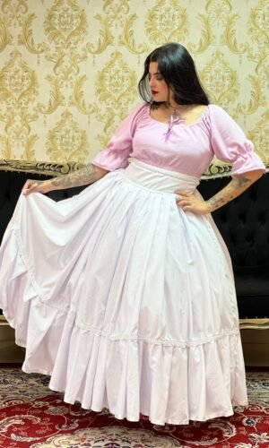 Blusa Laço Lilas 512