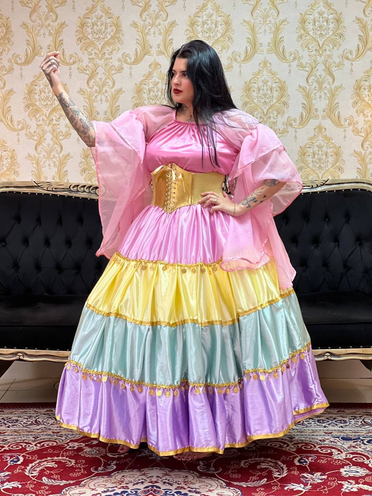 Blusa Puerê Rosa 718