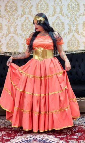 Blusa Brilho Laranja 802