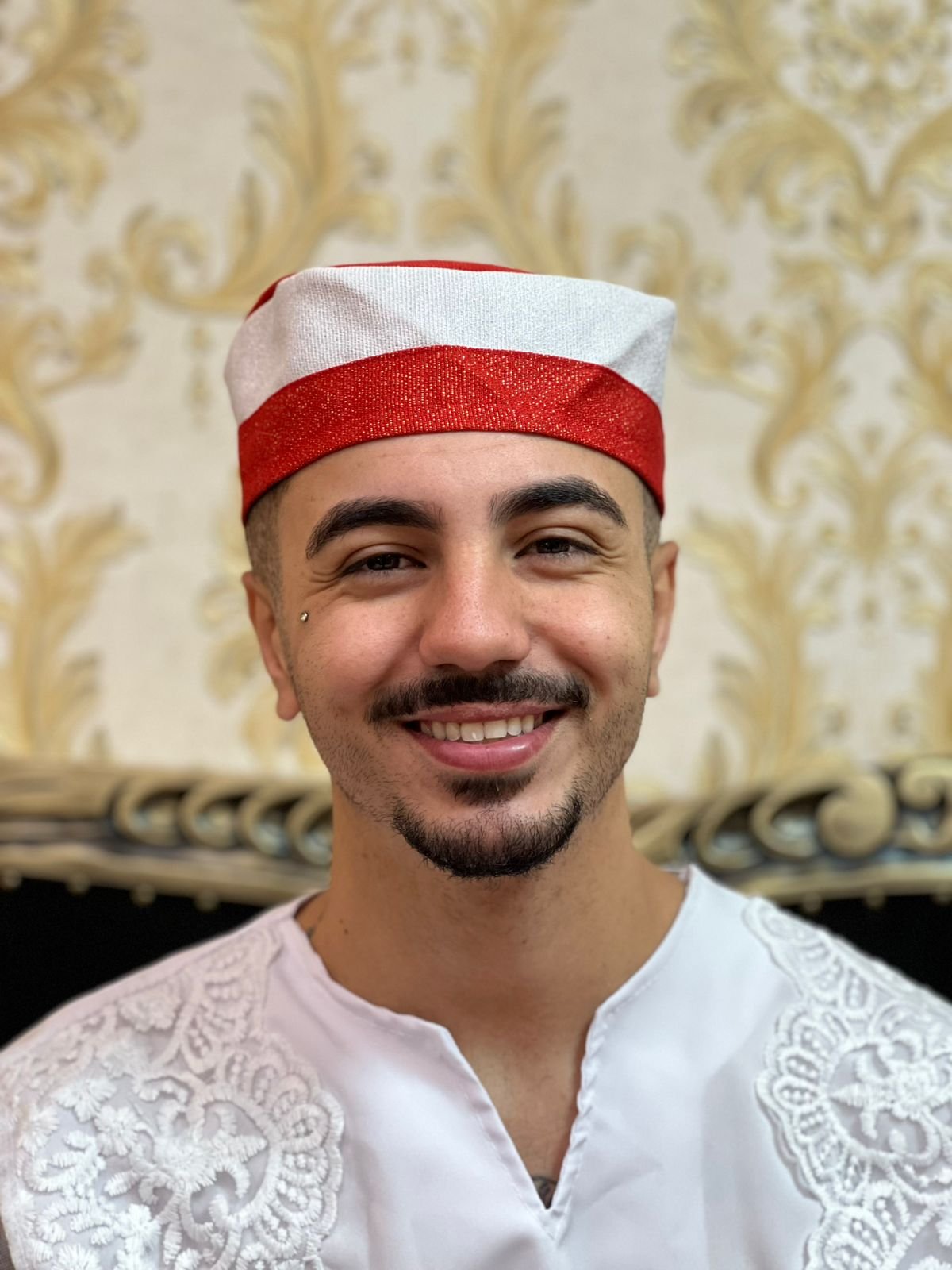 Ekete Brilho Branco/Verm 0012