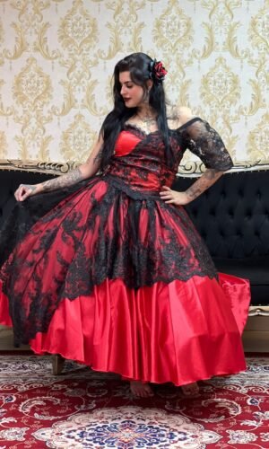 Corpete Glamour Verm/Pto 187