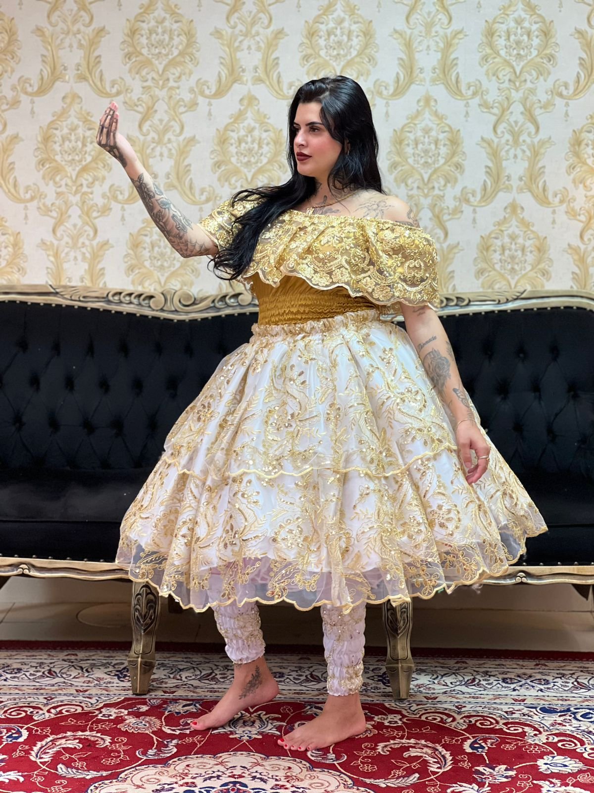 Saia Odara Curta Bco/Dou 074