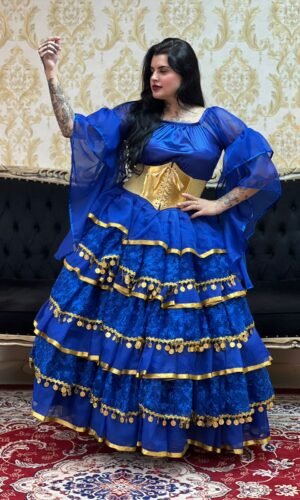 Saia Sara Azulão/Dou 8411