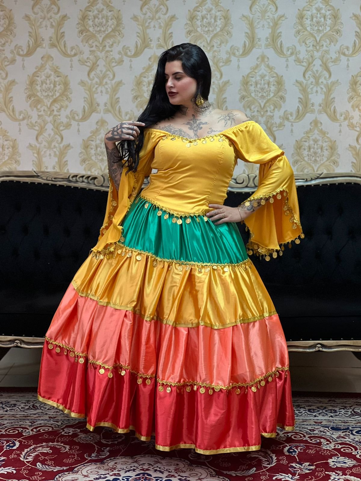 Saia Puerê Verde 8609