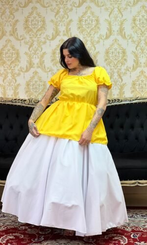 Bata Umbanda Amarelo Forte 313