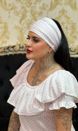 Faixa Malha Lazzie Branco 3057